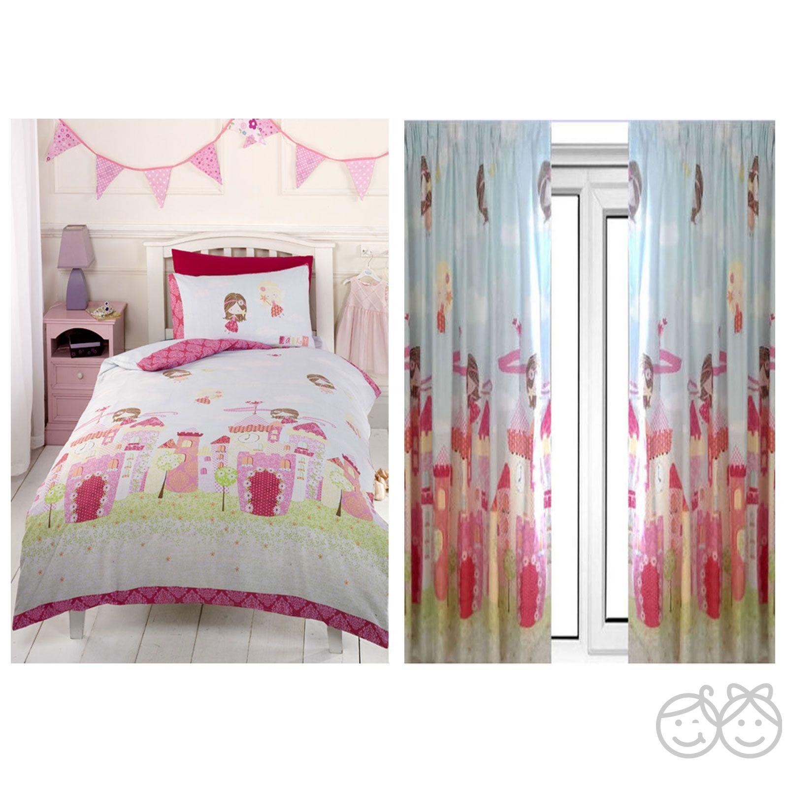 Závěsy Pohádkový hrad 168x183cm