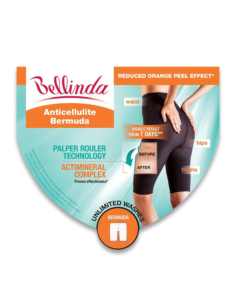 AKCE! Zeštíhlující bermudy Bellinda ANTICELLULITE BERMUDA tělová vel.M,L