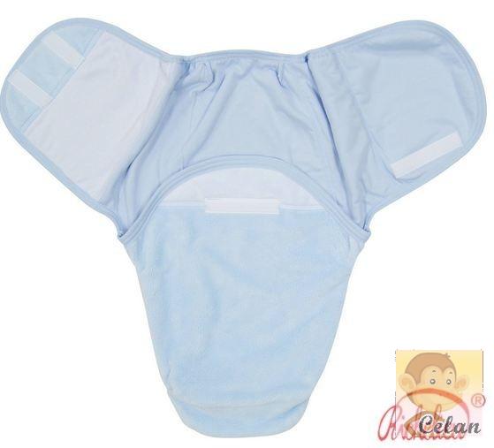 Kuklička/zavinovačka MEDVÍDEK modrá