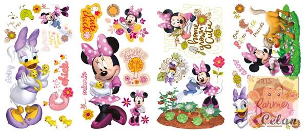 Samolepky na zeď Minnie a Daisy