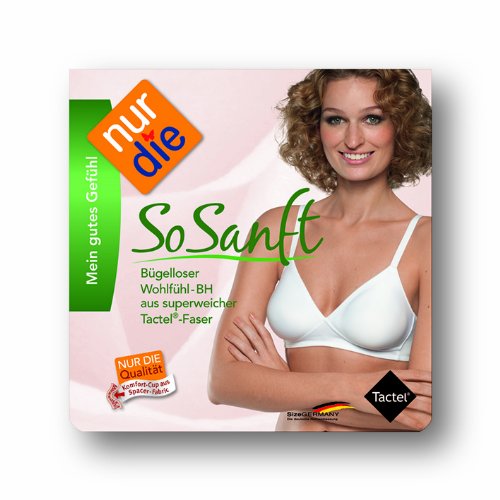 AKCE! Dámská podprsenka NUR DIE SoSanft bílá 75B