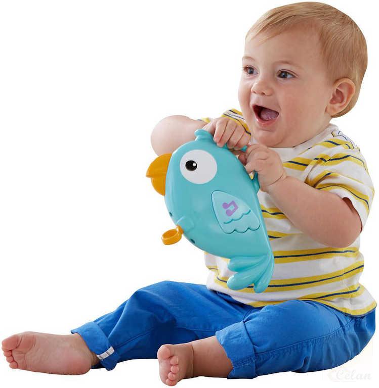 FISHER PRICE Baby zářící kolotoč se zvířátky 3v1 Rainforest