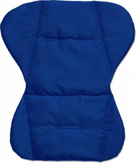 Náhradní vložka do kočárku MOTÝL kočárkovina+fleece tm.modrá/šedá - jaro, podzim, zima