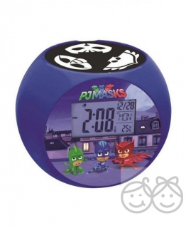 Budík s projekcí PJ Masks